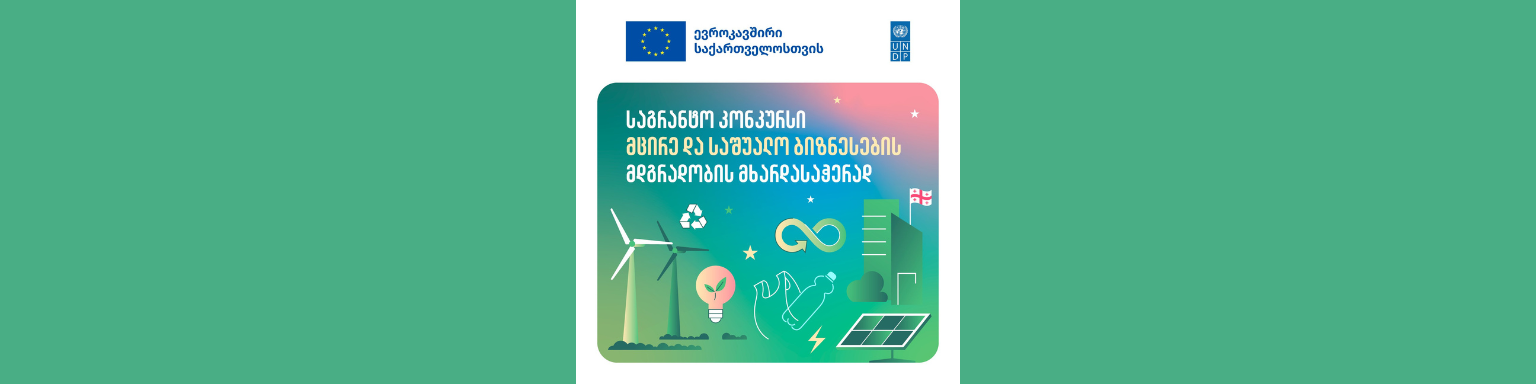 მცირე და საშუალო საწარმოების მხარდაჭერა 